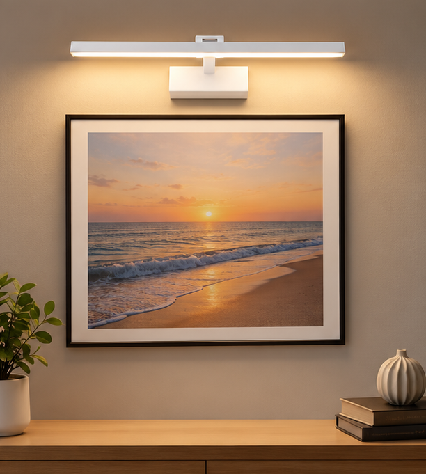 Bathroom Mirror Lamps European Style Hardware Acrylic Mirror Front Light Creative Simple Home Hotel Apartment Bathroom Bathtub & Dresser