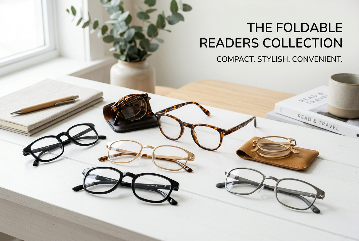 Portable Foldable Reading Glasses – Compact & Convenient