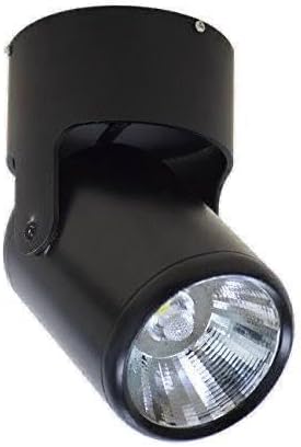 Modern Black Surface Mount Ceiling Spotlight