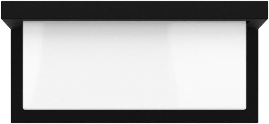 Outdoor LED Wall Light IP65 Waterproof, Size: 23.5 x 11.5cm, 2 two pieces & material: plastic-مصباح حائط LED خارجي مقاوم للماء (معيار IP65) ، الأبعاد: 23.5 × 11.5 سم، قطعتان، المادة: بلاستيك.