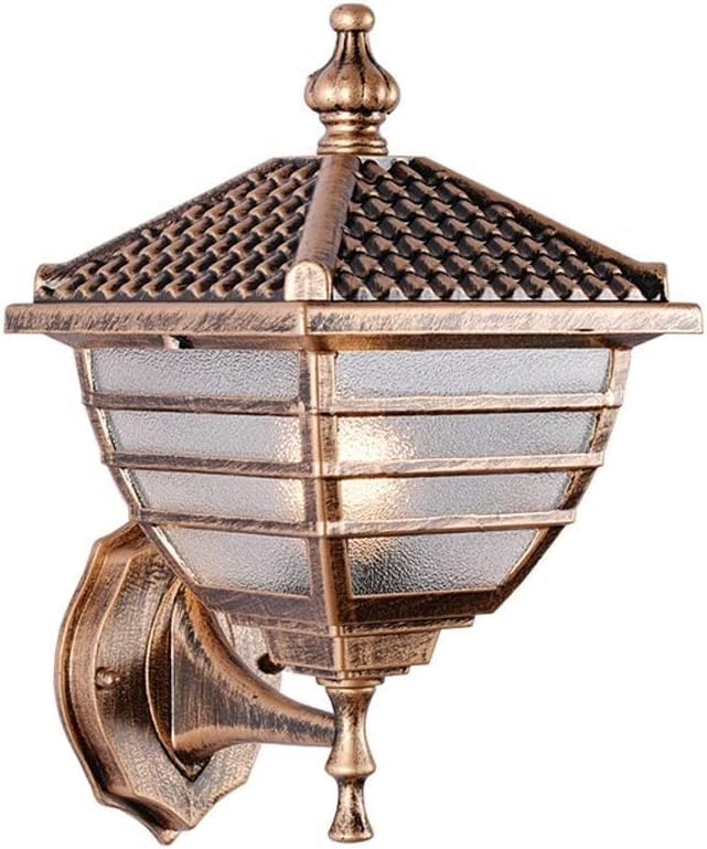 Classic European Outdoor Wall Sconce Bronze Porch Light