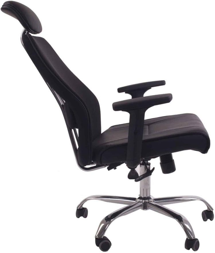 Ergonomic Office Chair with Mesh Back, Headrest & Adjustable Armrests