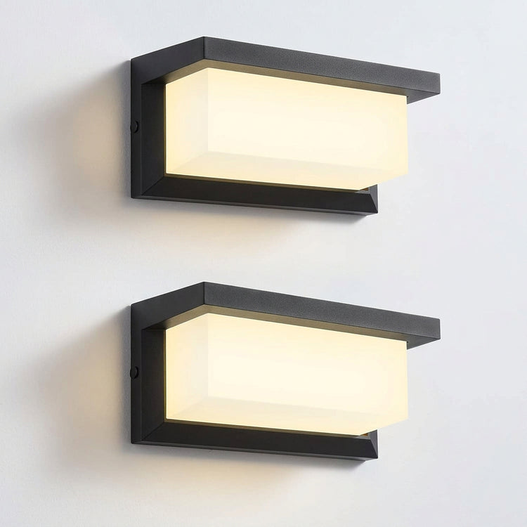 Outdoor LED Wall Light Waterproof, two pieces