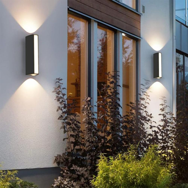 LED Wall Sconce, Up and Down Light, Plastic