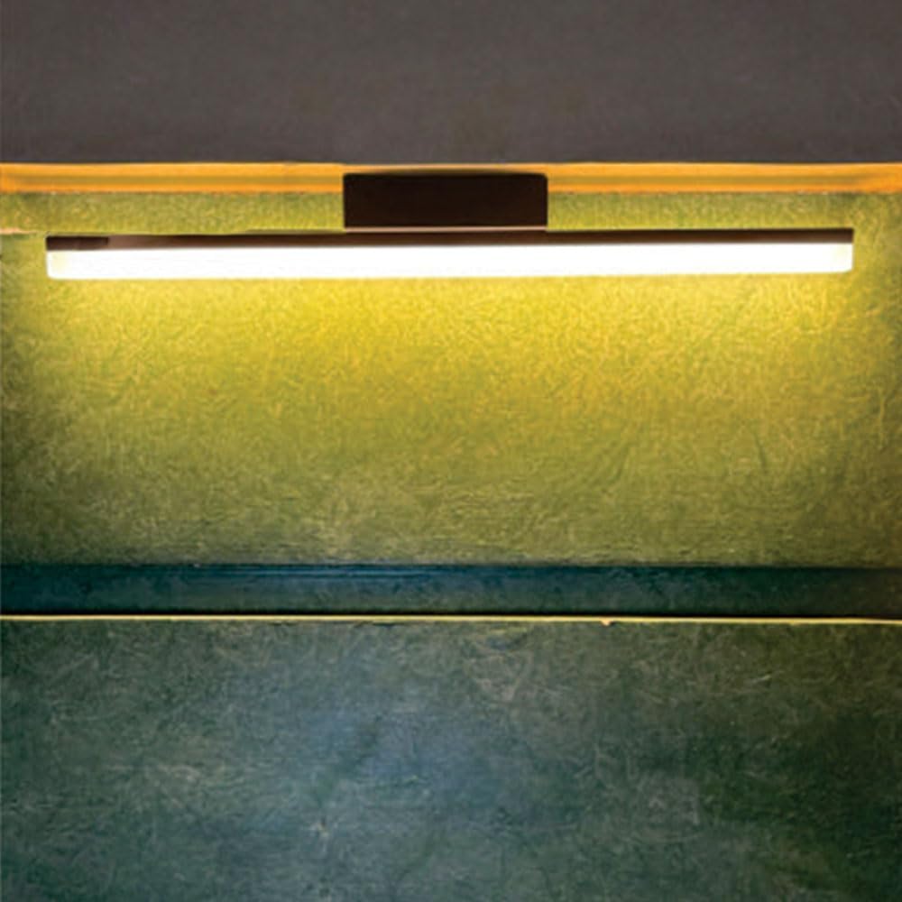 60cm LED Linear Light Bar, Black Finish, Wall Mounted Decorative Lighting for Home Decor