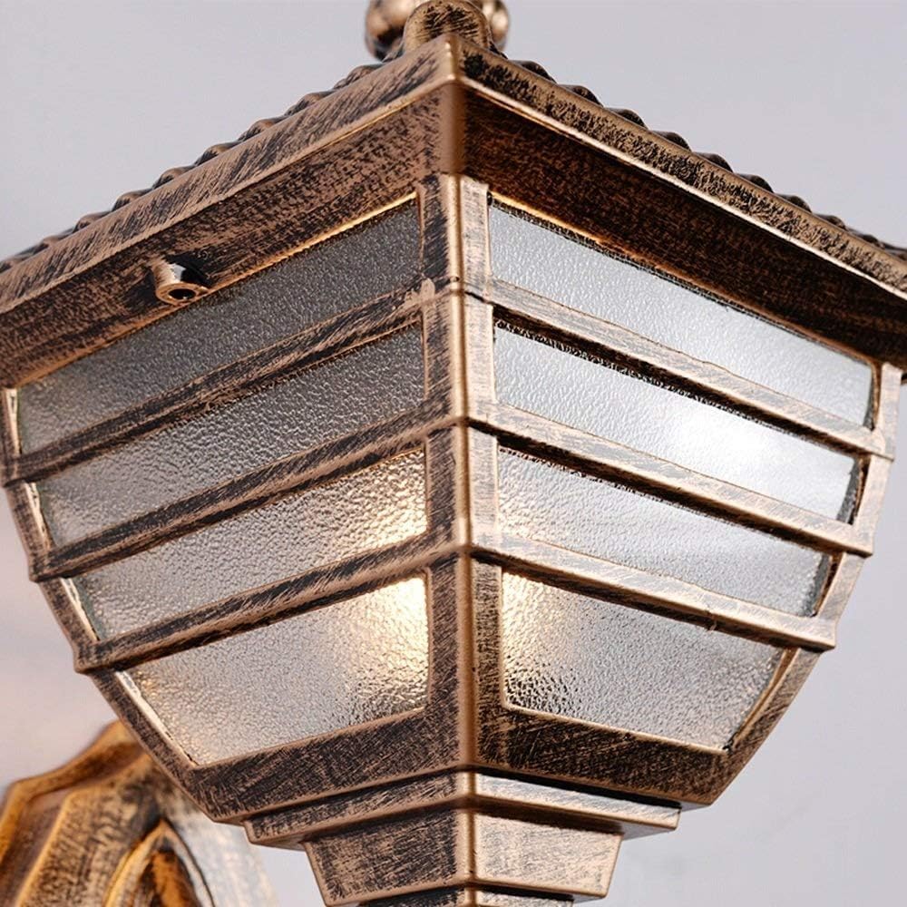 Vintage Bronze Outdoor Wall Lantern