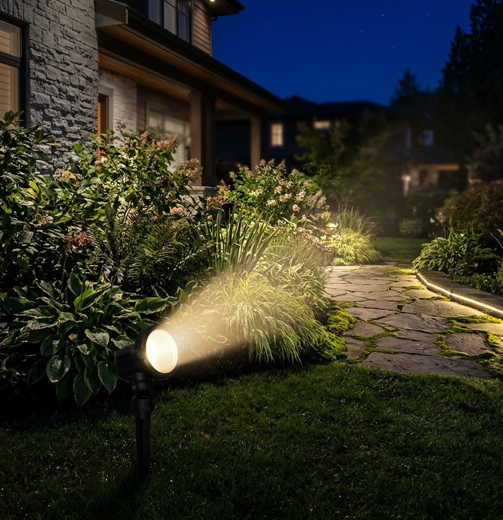 Black Garden Spike Spotlight